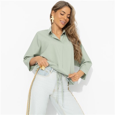 Блуза на кулиске, Твой личный тренд (хаки)