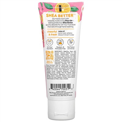 EOS, Shea Better, Hand Cream, Pink Citrus, 2.5 fl oz (74 ml)