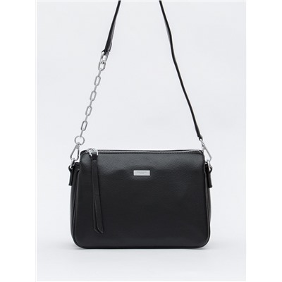 Сумка 2107-3S black Velina Fabbiana-Safenta