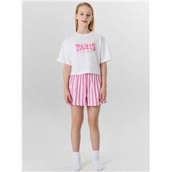 КОМПЛЕКТ ДЛЯ ДЕВОЧЕК (ФУТБОЛКА, ШОРТЫ) 397764