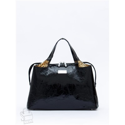 Сумка женская кожаная 9613-1S black Velina Fabbaino-Safenta