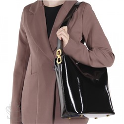 Сумка женская кожаная 1266EC black Euro-Col