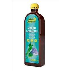 Масло льняное "Компас Здоровья" Se Cr Si 500мл ЭКОПРОДУКТЫ, 1175855