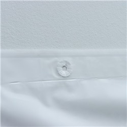 Штора для ванной Доляна «Луиза», 180×180 см, EVA