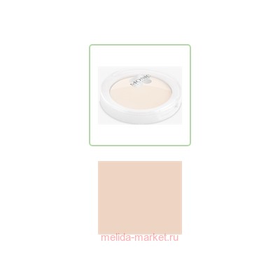 Monic Beauty Пудра компактная для лица Glam@Glow All Day Matte тон 01 Fair