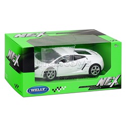 Машинка 1:24 Lamborghini Gallardo LP560-4, белый