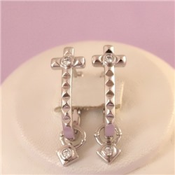 Серьги родий Н01-14482р