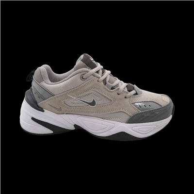 Кроссовки из натуральной кожи В603-33 серые