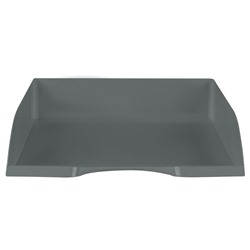 Лоток для бумаг горизонтальный ДЕЛЬТА серый ЛТ650/ЛТГ-30461 Стамм