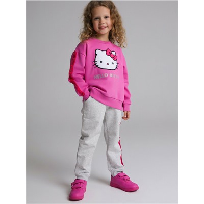 Комплект трикотажный для девочек: толстовка, брюки