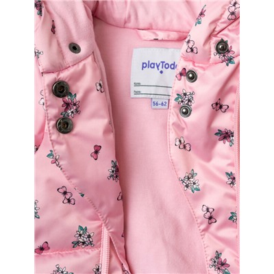 Конверт детский текстильный с полиуретановым покрытием для девочек