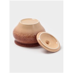 Горшочек для запекания Хорекс, d=11.5 см, h=8.2 см, 500 мл, фарфор, бежевый