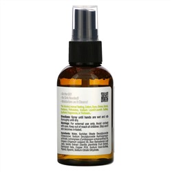 Mild By Nature, On the Go, очищающее средство для рук, без спирта, лемонграсс, 60 мл (2 жидк. унции)