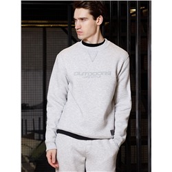 Свитшот из премиального футера трехнитки с начесом