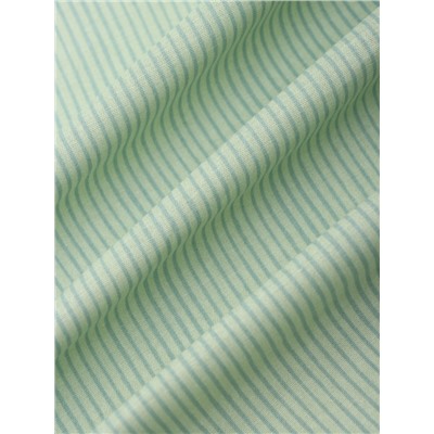 Простыня на резинке 1.5-спальная «Этель», 140×200+25 см, мятная, поплин