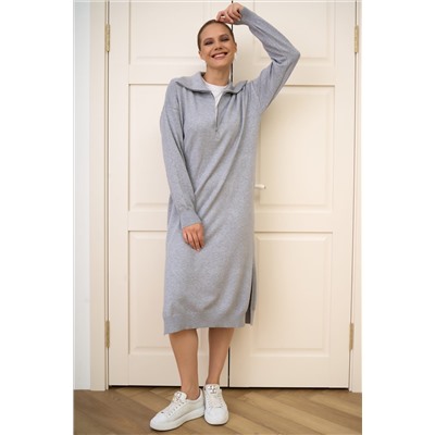 Платье Ким (серый)