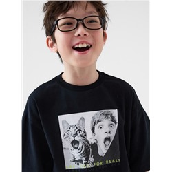 Фуфайка трикотажная для мальчиков (футболка)