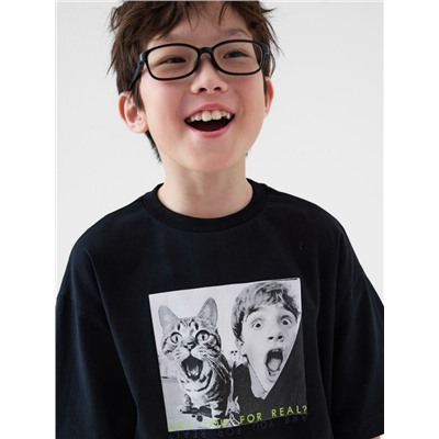 Фуфайка трикотажная для мальчиков (футболка)