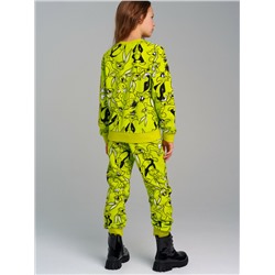 Брюки трикотажные для девочек