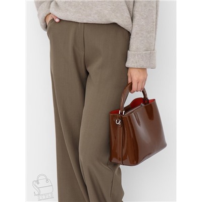 Сумка женская кожаная 2306-2Y brown coffee Polina&Eiterou  в Новосибирске