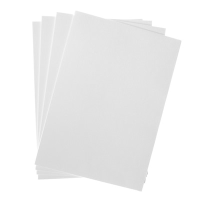 Бумага для рисования А4, 50 листов, тиснение «холст», 200 г/м²