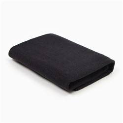 Полотенце махровое «Этель» Sport, 70×130 см, хлопок 100%, чёрное