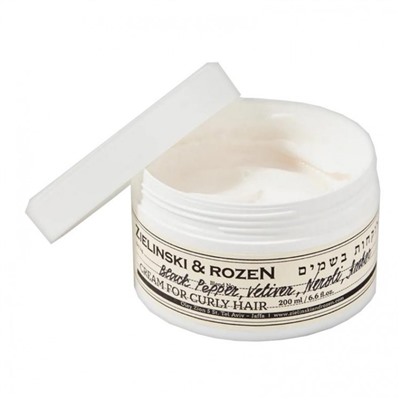 Увлажняющий крем для вьющихся волос Zielinski & Rozen Black Pepper & Amber, Neroli