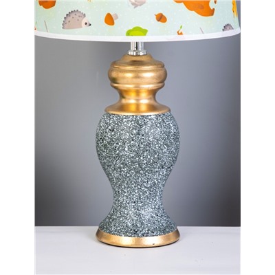 Настольная лампа «Ламина» Е14 40 Вт зелено-золотой RISALUX