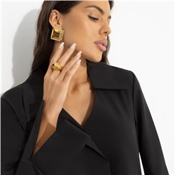 Блуза с разрезами на манжетах, Амбассадор стиля (black)