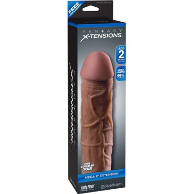 Коричневая насадка Mega 2  Extension - 20,3 см.