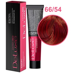 ESTEL DeLuxe Extra Red Крем-краска для волос 66/54 Темно русый красно-медный 60 мл
