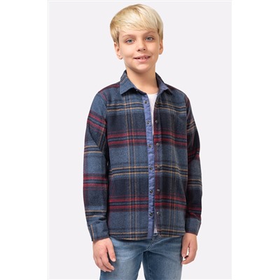 Рубашка для мальчика на кнопках Happyfox