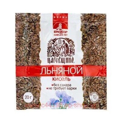 Кисель Льняной ЦАРЕВЩИНО 20г (биокор)