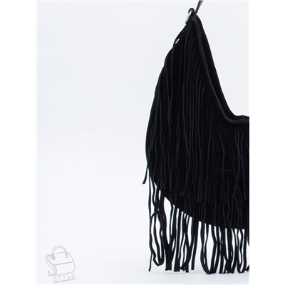 Сумка женская кожаная 5812P black Polina&Eiterou  в Новосибирске