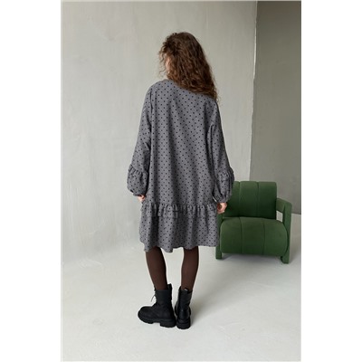 Платье женское  COSY076/03/Серый, черный