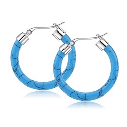 Акц -12% Серьги с замком кольцо арт. 13 1511 (id 267081)