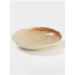 Тарелка глубокая Magistro Organic brown, 650 мл, 21.5×21.3×5.1 см, фарфор, бежевая