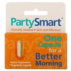 Himalaya, PartySmart, 10 пакетиков, 1 вегетарианская капсула в каждом