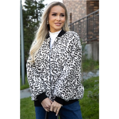 Бомбер Зара (молочный) Б12799-7М