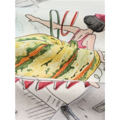 Набор салфеток «Этель» Circus show, 40×40 см - 4 шт., 100% хлопок., 190 г/м²