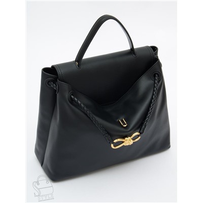 Сумка женская кожаная 6046PE black Polina&Eiterou /50 в Новосибирске