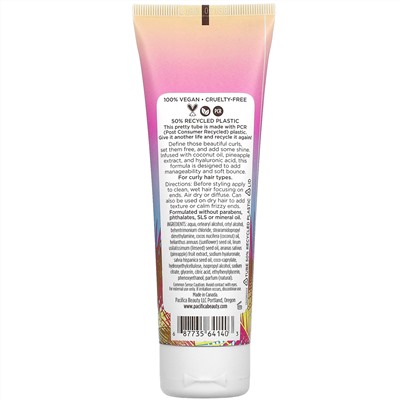 Pacifica, Pineapple Swirl, Curl Defining Cream, 4 fl oz (118 ml)