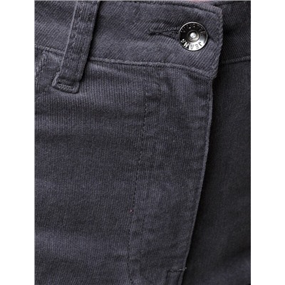 Брюки из эластичного микро-вельвета