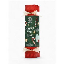 Бомбочки для ванны Happy New Year, набор 3 шт. × 40 г, аромат новогодний леденец, URAL LAB