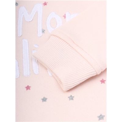 Свитшот для девочки «Крошка Я», рост 68-74 см, розовый