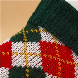 Свитер для животных «Шахматы», XS (ДС 17, ОШ 17, ОГ 23-37 см)