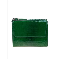 Женское портмоне из искусственной кожи, цвет зеленый