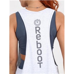 Майка "Ритмика" (Светло-серый)