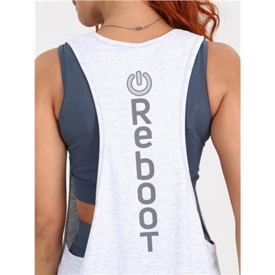 Майка "Ритмика" (Светло-серый)