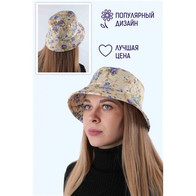 Панама женская GL416 (Цветы)